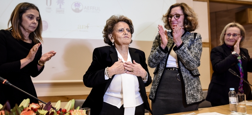 Fotogaleria: cerimónia de homenagem à Prof.ª Doutora Maria Odette Santos-Ferreira